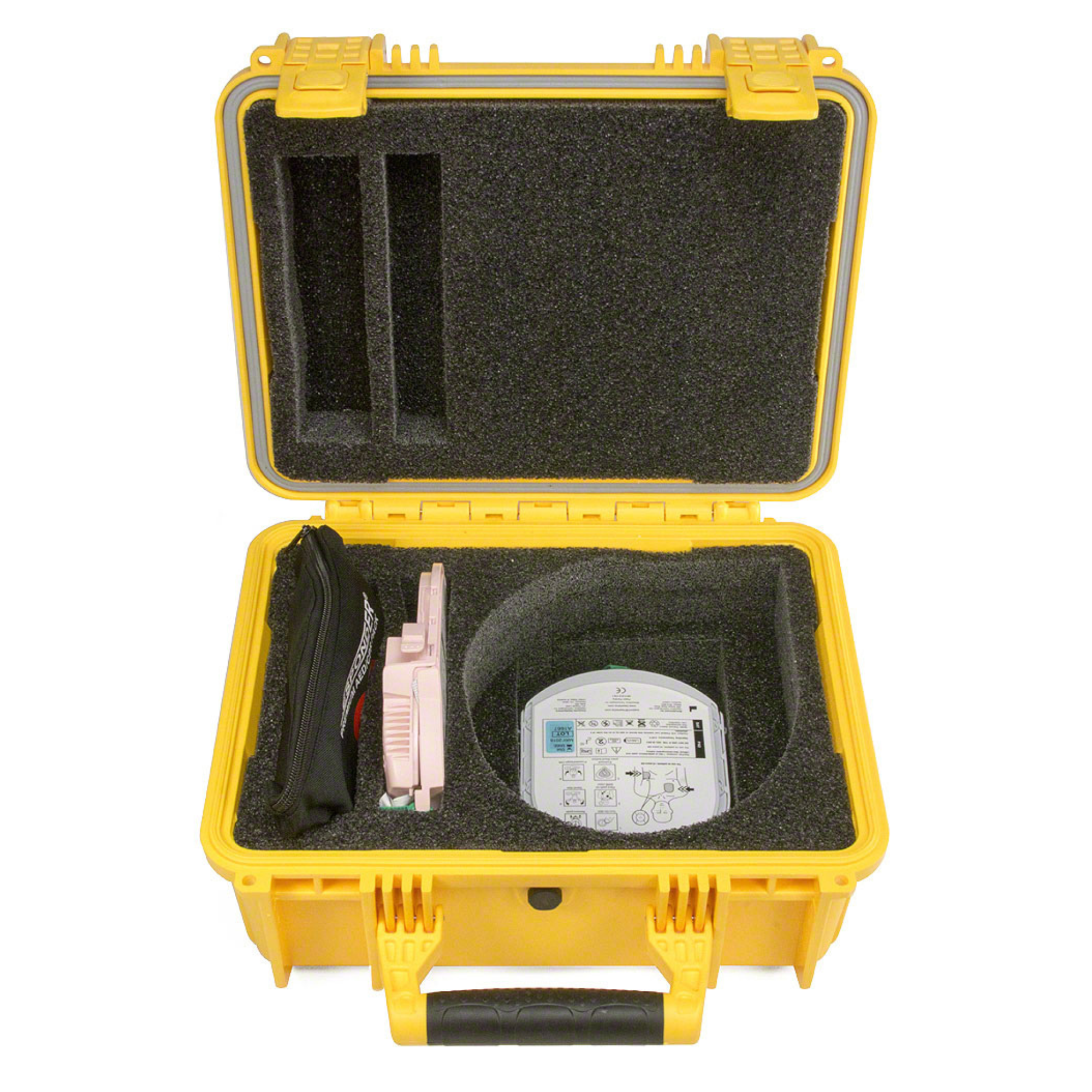 AED Shok Box Waterproof Hard Carry Case for the HeartSine Samaritan PAD from GME Supply